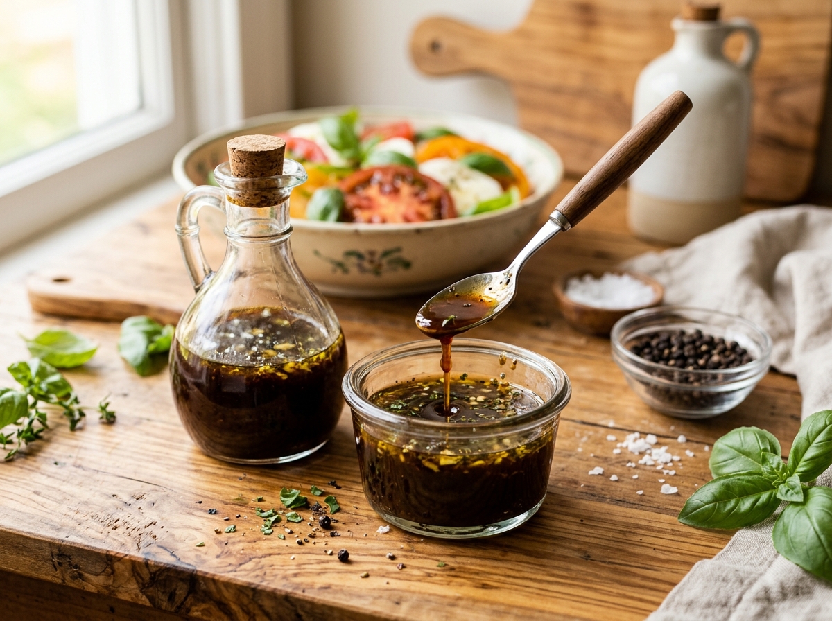 MOD Pizza Balsamic Vinaigrette – Verified vegan nutrition, calories, and allergens